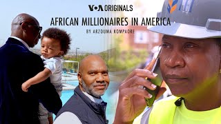 African Millionaires in America  VOA News [upl. by Ised]