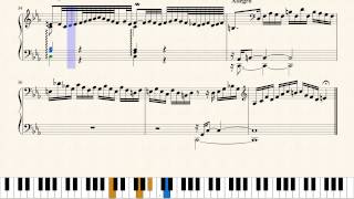 WellTempered Clavier  Prelude and Fugue 2 in C minor BWV 847  Sheet Music Piano Tutorial [upl. by Eustasius]