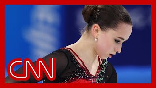 Reporter describes Kamila Valievas heartbreaking Olympic finish CONTAINS SPOILERS [upl. by Westlund]