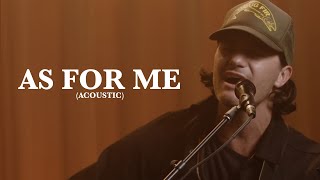 Pat Barrett – As For Me Official Acoustic Video [upl. by Mcclees]