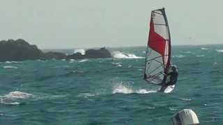 Windsurfing in Arillas Corfu [upl. by Neille]