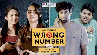 Wrong Number  Web Series  S01E01  Missed Call  Apoorva Arora Ambrish Badri amp Anjali  RVCJ [upl. by Leen]