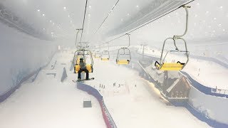 Inside the Largest Indoor Ski Resort In The World  The Banana Open in Harbin China [upl. by Auqenehs]