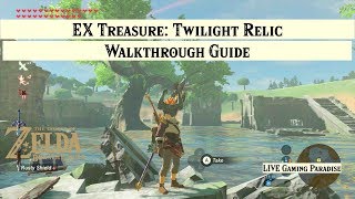 Breath of the Wild  EX Treasure Twilight Relic DLC Side mission [upl. by Saihttam600]