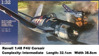 Revell 132 F4U Corsair Kit Review [upl. by Brace]