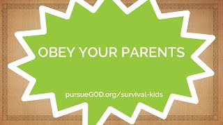 Kids Survival Tip 2  Obey your Parents [upl. by Cthrine]