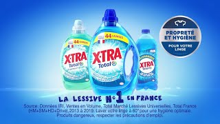 XTra total  quotla lessive n°1 en Francequot Pub 15s [upl. by Stefanie]