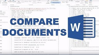 How to compare two documents in Word [upl. by Brie]