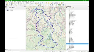 Stream and Catchment Delineation in QGIS 3 using GRASS tools [upl. by Yendirb142]