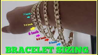 HOW to find your bracelet size FROM HOME [upl. by Docilla]