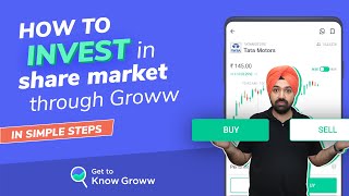 How to Invest in stock market for Beginners  Groww app kaise use kare  Buy amp Sell Shares on Groww [upl. by Obadiah]