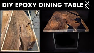 DIY Epoxy Dining Table—How to Woodworking—Part One of Two [upl. by Reinaldos]