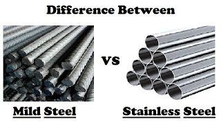 Mild Steel vs Stainless Steel [upl. by Assilla899]