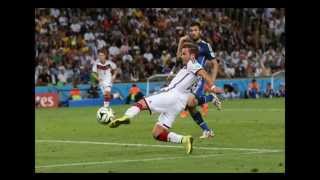 Mario Götze Goal  World Cup Final 2014  German Commentary [upl. by Naujud]