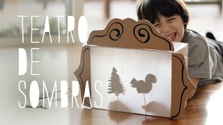 DIY Como fazer Teatro de Sombras [upl. by Mount833]