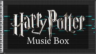 1 Hour Loop Hedwigs Theme  Harry Potter Celesta Part Music BoxMIDI [upl. by Flemings]