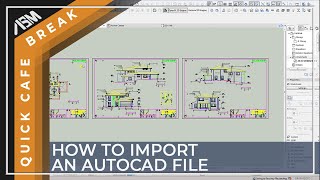 How to import Autocad file into Archicad and start building your model [upl. by Deerc769]