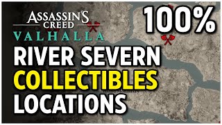 Assassins Creed Valhalla  River Severn All Collectibles River Raids [upl. by Natam]