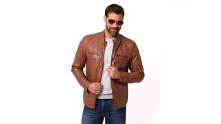 Ross amp Cole Herren Lederjacke  242820  Personalshop [upl. by Annekahs697]