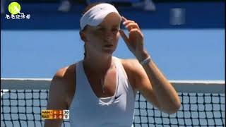 A Radwanska vsHantuchova Highlights  2008 AO QF [upl. by Mchenry614]