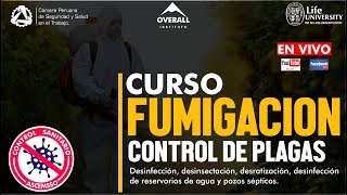 CURSO FUMIGACIÓN Y CONTROL DE PLAGAS  CLASE I [upl. by Gustavus]