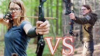 Compound Bow VS Recurve Bow Which is better [upl. by Caffrey]