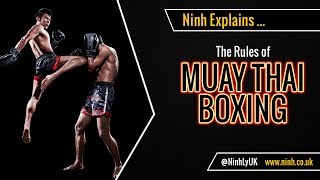 The Rules of Muay Thai Boxing  EXPLAINED [upl. by Martynne]