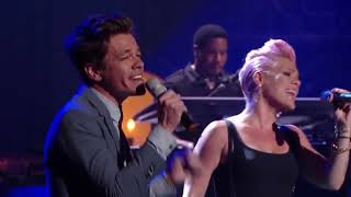 Pink feat Nate Ruess  Just Give Me a Reason 2013 live [upl. by Essa]