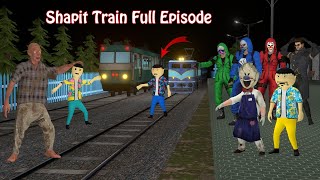 Gulli Bulli In Shapit Train FULL EPISODE  Train  Gulli Bulli  Make Joke Of Horror [upl. by Eirena]