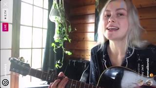 Kyoto by Phoebe Bridgers  Pitchfork Livestream  April 10 2020 [upl. by Lenej718]