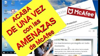 Cómo DESINSTALAR el antivirus McAfee ¡Y OTROS en Windows 10 [upl. by Evered]