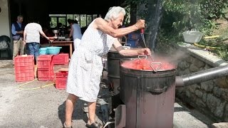 How to make tomato passata  Pasta Grannies [upl. by Eniahs]