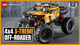 Discover the amazing appcontrolled 4x4 Xtreme OffRoader  LEGO Technic [upl. by Oxley]