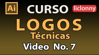 Illustrator Logos Tutorial  7 ¿Cómo crear un Monograma Logotipo letra Manuscrita liclonny [upl. by Holt]