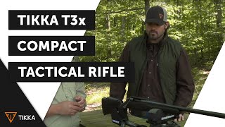 Tikka T3x Compact Tactical Rifle with Nate Hosie [upl. by Villada]