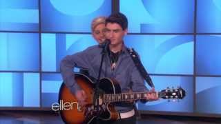 David Thibault  Elvis  Blue Christmas  Ellen Degeneres [upl. by Naletak922]