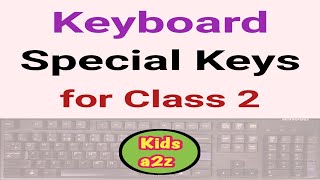 Keyboard  Special Keys for Class 2 [upl. by Glogau]