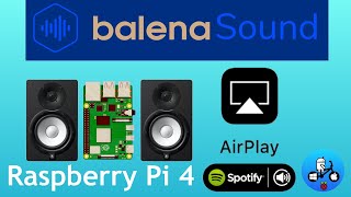 Balena Sound Raspberry Pi 4 Airplay Bluetooth Audio amp Spotify connect [upl. by Lilli]