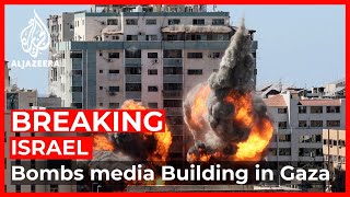 ‘Give us 10 minutes’ How Israel bombed a Gaza media tower [upl. by Attenauq]