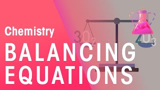 How To Balance Equations  Part 1  Chemical Calculations  Chemistry  FuseSchool [upl. by Tiloine]