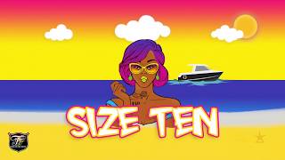 450  Size Ten Official Lyric Video [upl. by Marina805]