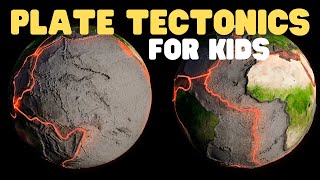 Plate Tectonics for Kids  Tectonic plates explained [upl. by Stulin]