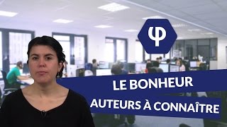 Le Bonheur  auteurs à connaître  Philosophie  digiSchool [upl. by Ammann994]