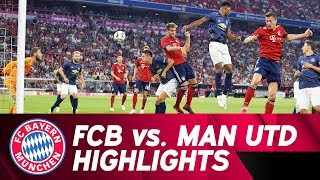 Martínez Winning Goal  FC Bayern vs Manchester United 10  Highlights [upl. by Drahnreb]