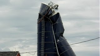 HARVESTORE SILO COLLAPSE and ours [upl. by Nohsram]