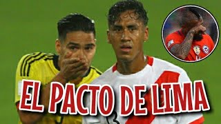 El día que Perú y Colombia arreglaron el empate para dejar a Chile afuera del mundial 2018 [upl. by Derriey]