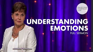 Understanding EmotionsFULL SERMON  Joyce Meyer [upl. by Voleta747]