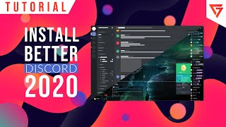 HOWTO  INSTALL BETTER DISCORD WITH THEMES amp PLUGINS 2020 UPDATE  MAC OS amp WINDOWS  ENGLISH [upl. by Yaker303]