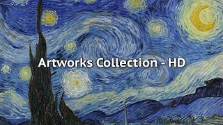 Vincent Van Gogh Masterpieces  Collection of Paintings HD [upl. by Yrok]