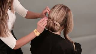 How to Do a Chignon Hairstyle [upl. by Criswell]